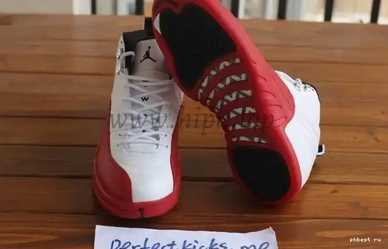 Authentic “Cherry”Rising Air 12 Retro Jordan Sun 0516